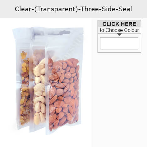 Clear (Transparent) Three Side Seal