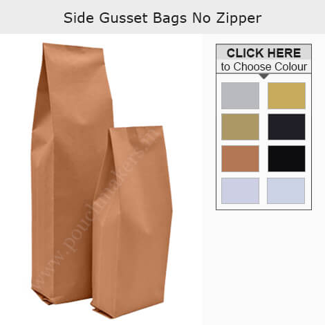 Side Gusset Bag No Zipper