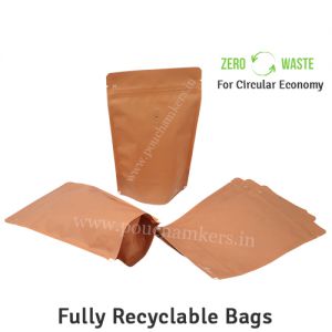 Kraft Look Recyclable bags 