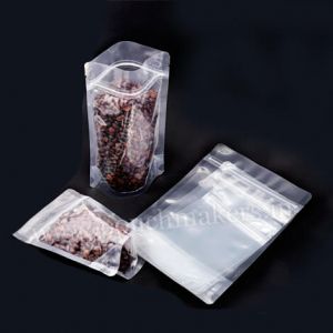 clear stand-up pouches 