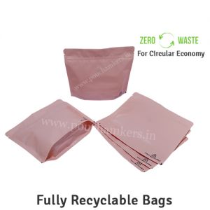 Pale Peach Recyclable bags 