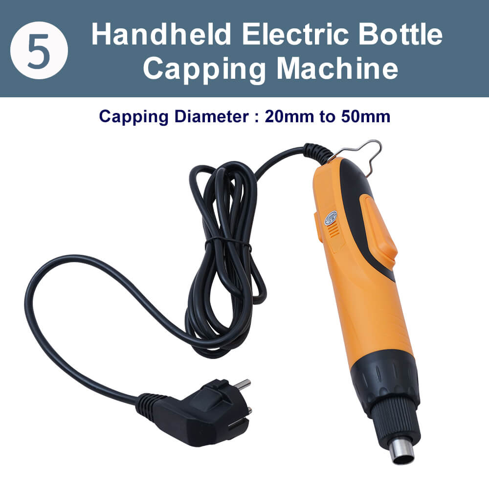 Handheld Electric Bottle Capping Machine